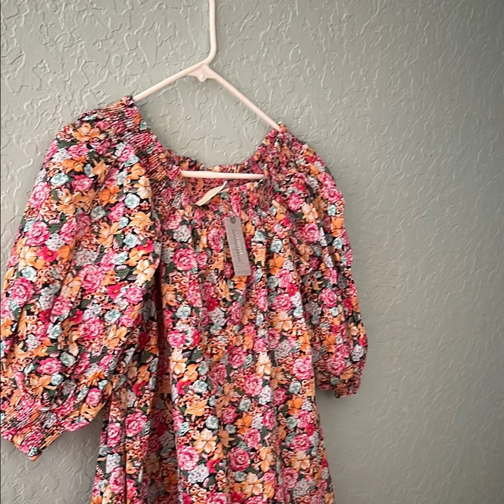 NWT Anthropologie/Maeve Puff Sleeve Sundress - Picture 4 of 7